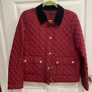 J Crew quilted jacket